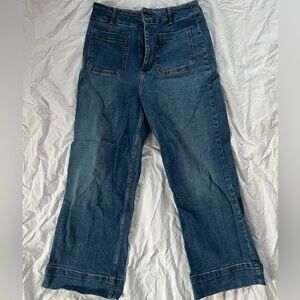 Bagatelle Collection Wide Leg Crop Jeans 29 - NWOT